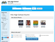 Tablet Screenshot of hilohighschool.org